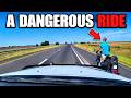 Motorcycle Suspect Runs Across I-40 Shoulder Before Troopers Move In | Arkansas Pursuit