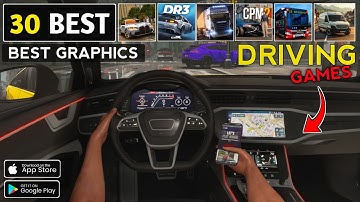 30 best realistic graphics driving simulator games for Android and iOS 2025