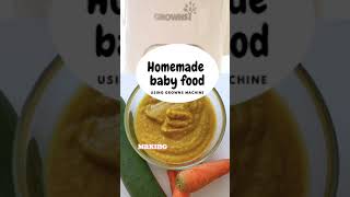 How to use the Growns baby food machine