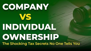 Should You Buy #property  in Your Name or a Company? Lawyer Breaks It Down #realestateagents