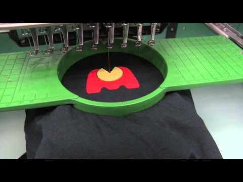 Embrobery In Action - Marco's Pizza