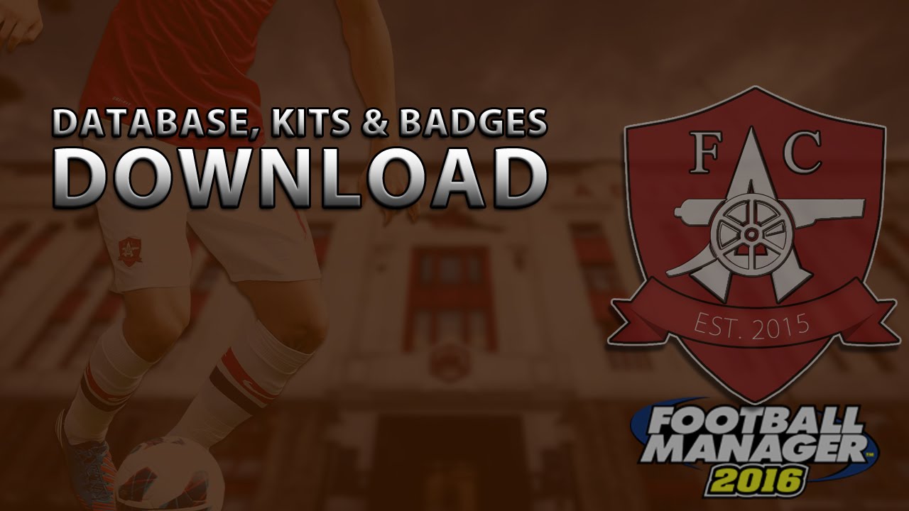 FC Arsenal | Database, Kits & Badges Download | Football Manager 2016