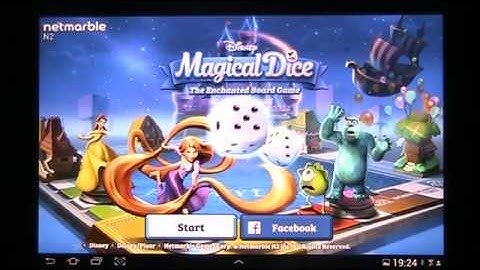 Disney Magical Dice - The Enchanted Board Game - First time gameplay!