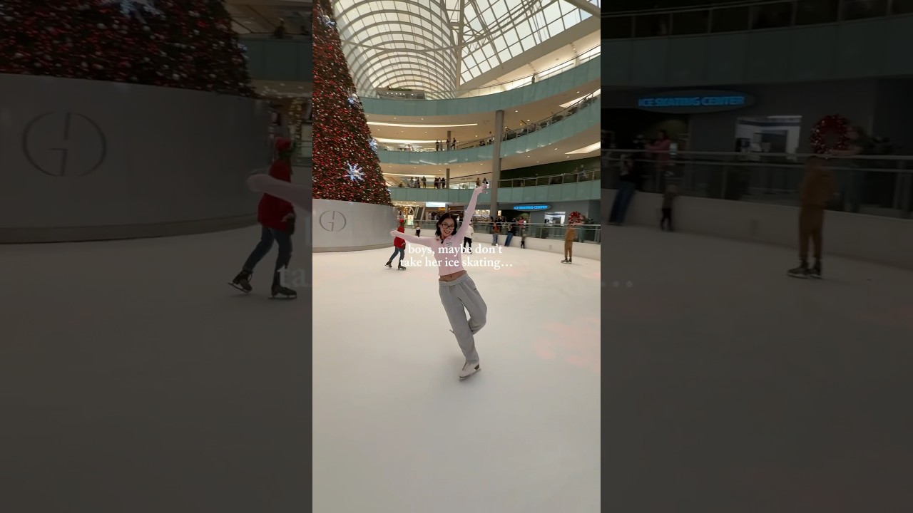 maybe don’t take her ice skating…⛸️