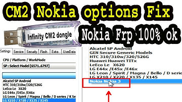 Nokia 1,2,3 FRP With CM2 Easy Method By AMS TECH