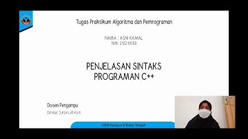 Ilkom USN Buteng - Tugas Praktikum Alogaritma dan Pemrograman