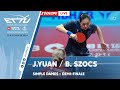 Jianan yuan vs bernadette szocs  top16 europen  demifinale