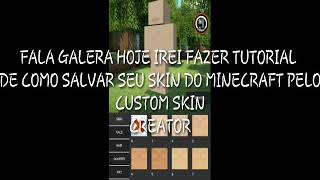 COMO SALVAR SKINS NO CUSTOM SKIN CREATOR? screenshot 5