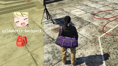 [FREE] QBCore Backpacks - yaldabotit