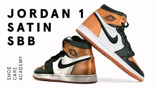 How To Clean Thrashed Jordan 1 Satin Shattered Backboards With Reshoevn8r