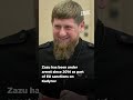 Chechen Leader Ramzan Kadyrov Accuses Ukraine Of Kidnapping His Horse