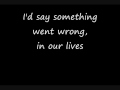 A Day To Remember - If Looks Could Kill Lyrics