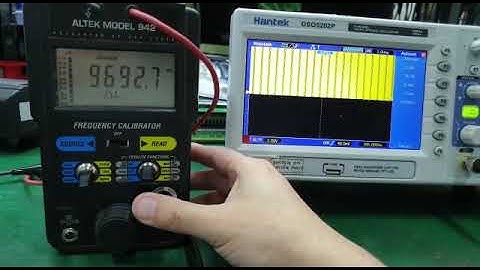 Altek 942 Frequency Calibrator Repair and Calibration by Dynamics Circuit (S) Pte. Ltd.
