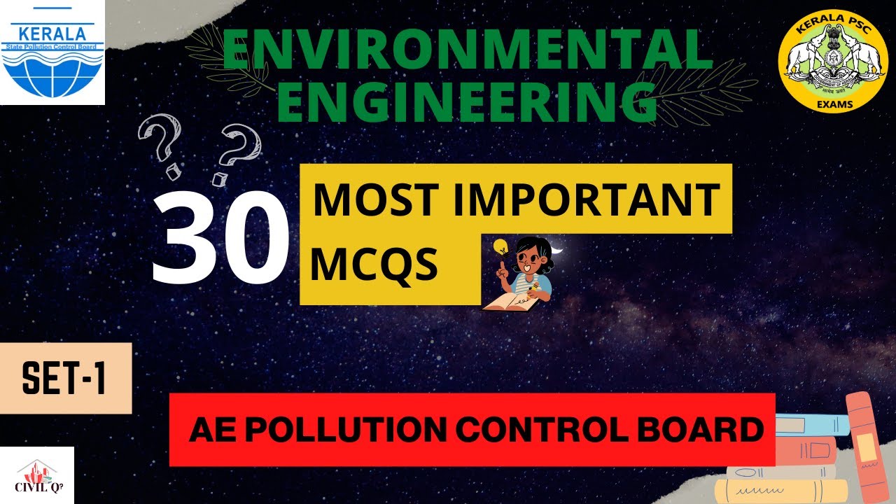 POLLUTION CONTROL BOARD / ENVIRONMENTAL ENGINEERING / MOST IMPORTANT ...