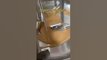 Double planetary cooking mixer machine for sauce#machine #sauce