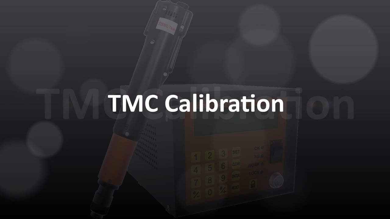 Calibration of TMC (Transducerized Mechanical Clutch Screwdriver) - YouTube