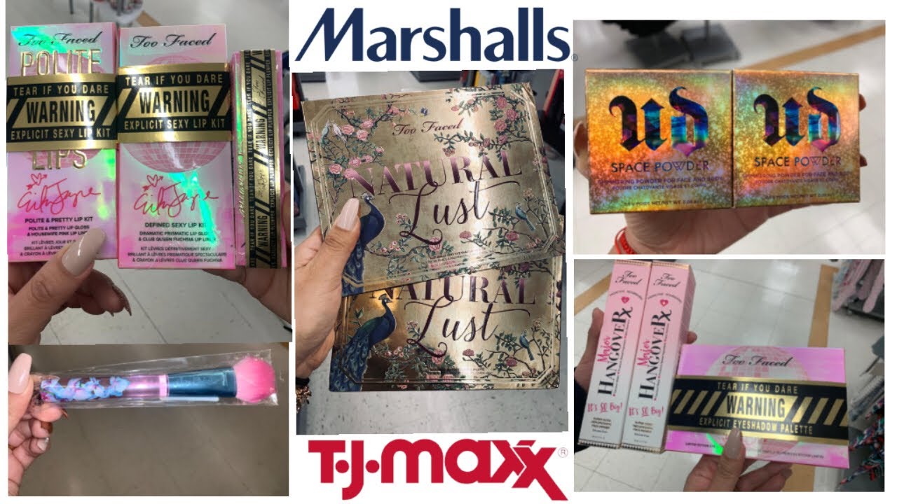 TOO FACED JACKPOT AT MARSHALLS | HIGH END MAKEUP AT TJMAXX & MORE!!
