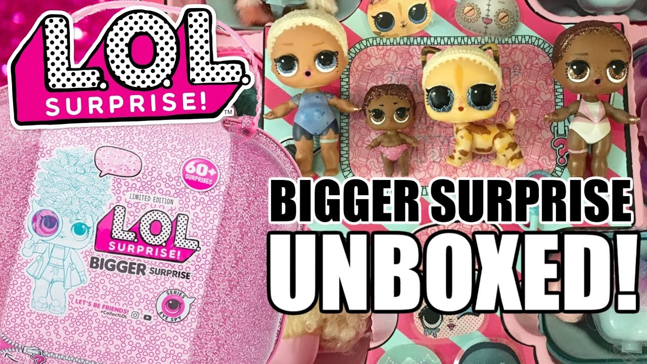 LOL BIGGER SURPRISE UNBOXED! | L.O.L. Surprise Bigger Surprise Opening