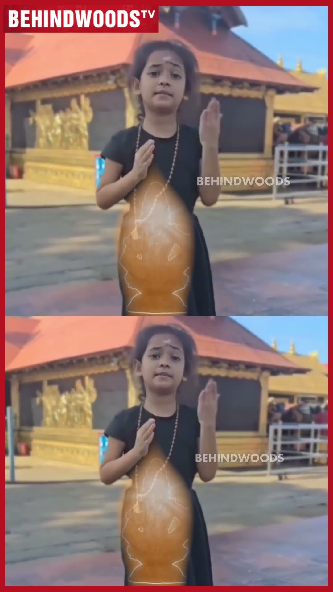ஐயப்பா?? 'குட்டி தேவதை சாமி சரணம் சொல்லும்போது..' ❤️Cute Video