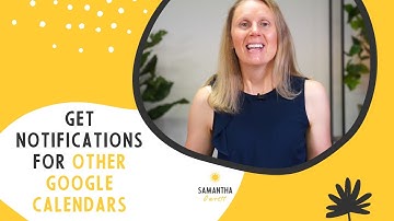 How to turn on notifications for other Google Calendars