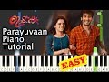 Parayuvaan piano tutorial notes  midi  ishq  malayalam song