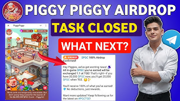 Piggy Piggy Airdrop Mining Close | Piggy Piggy Listing Date | Piggy Piggy Withdraw Kaise Kare #PGC