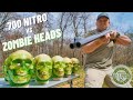 700 nitro vs zombie heads  worlds biggest elephant gun