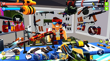 Pixel Combat: Zombie Strike - Gameplay Walkthrough Part 33 - Minigun Game Play - Lomelvo