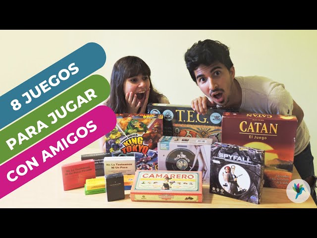 Los MEJORES 8 JUEGOS DE MESA para jugar con AMIGOS [ADULTOS] 😱 