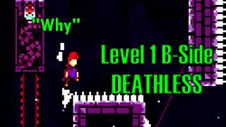 { Celeste } - Beating Level 1 B-Side DEATHLESS