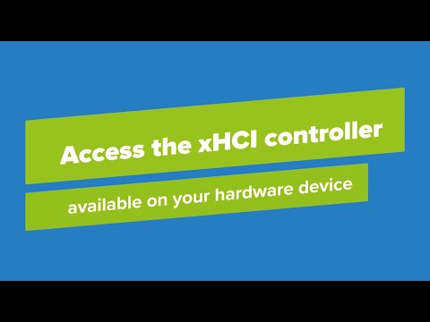 How to access the xHCI controller available on your hardware device - video from Real Time systems