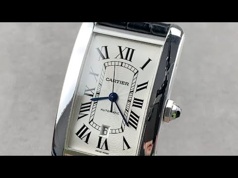 Cartier Tank Americaine Xl White Gold