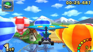 Kirby (Blue) by TZ Gaming, Necroza - Mario Kart 7: Custom Character [1440p 60fps]