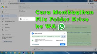 How to Share Drive Folders to WA