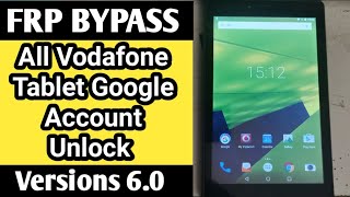 All Vodafone Tablet Google Account Unlock without pc / Vodafone vfd 1100 3G Frp Bypass. 6.0, 7.0, 8 screenshot 4