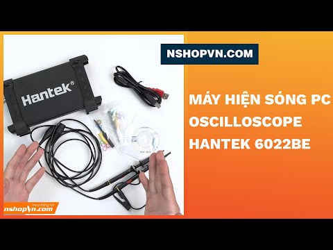 Máy hiện sóng PC Oscilloscope Hantek 6022BE (HXCE)#Shorts