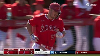 Mike Trout Goes Yard For His First Hit Of 2025 Spring Training Mlb On Espn