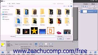 Photoshop Elements 2018 Tutorial Placing Files Adobe Training
