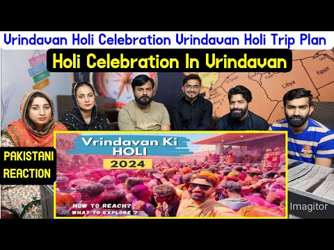 Reaction on Vrindavan Holi Celebration 