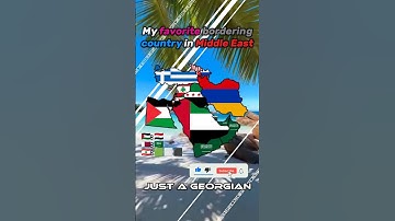 My favorite bordering country in Middle East #mapping #geography #culture #education #trending