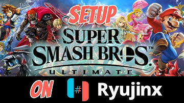 Setting up Super Smash Bros Ultimate on Ryujinx