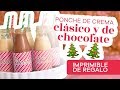 LA MEJOR RECETA DE PONCHE CREMA + IMPRIMIBLES GRATIS! - Anna's Pastelería