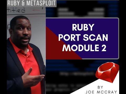 Ruby & Metasploit Tutorial: How To Use A Port Scan Module 2