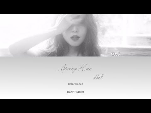 BoA - Spring Rain Legendado PT-BR (Color Coded HAN/PT/ROM)