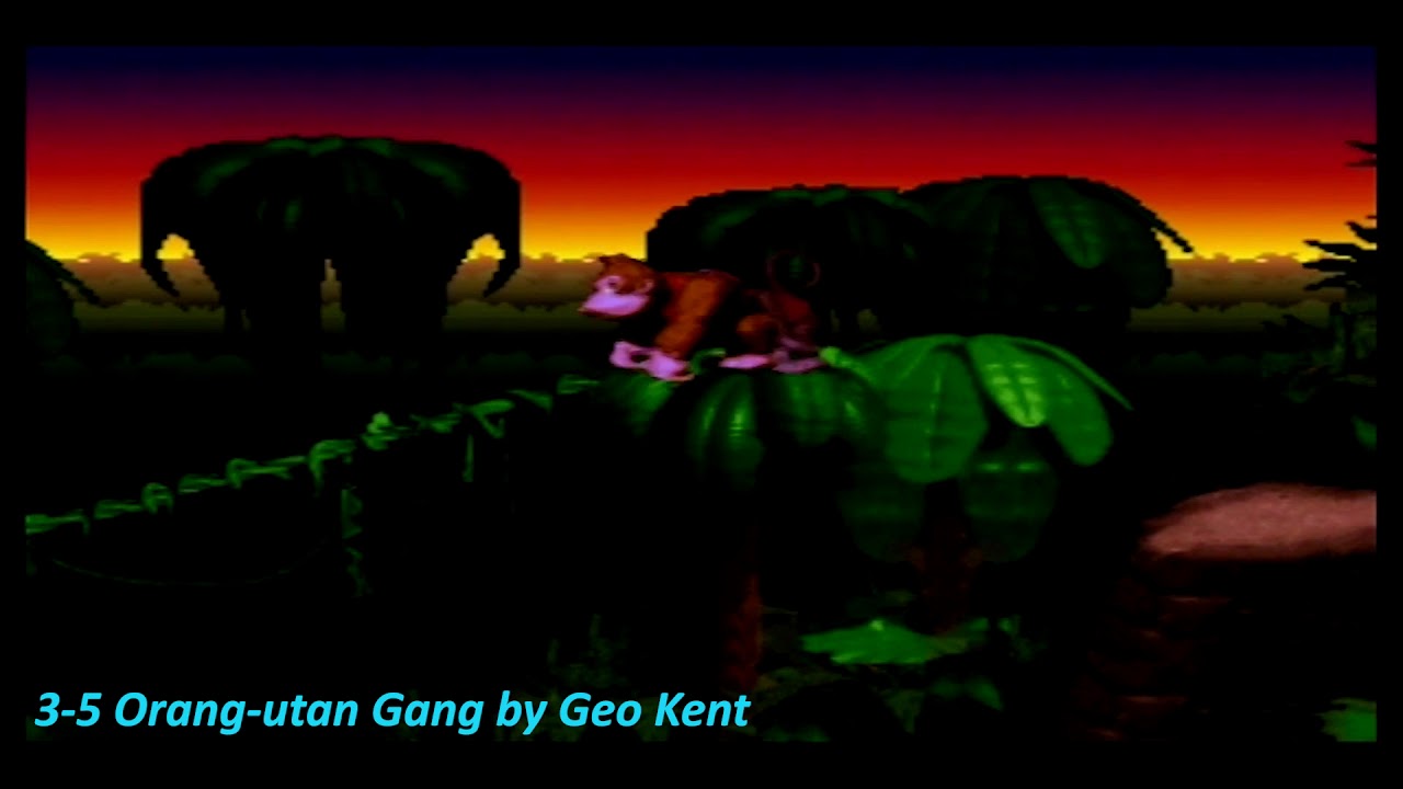 Donkey Kong Country 35 Orang utan Gang YouTube