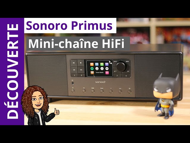 Sonoro PRESTIGE : test de la mini-chaîne HiFi connectée et tout-en