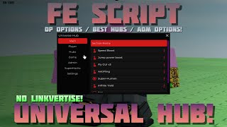 Information [ADM 🥵] Universal Script 🔥 No Linkvertise! - ADM Options / Best Hubs / OP! 🔥 Mobile and PC! - (2024) News