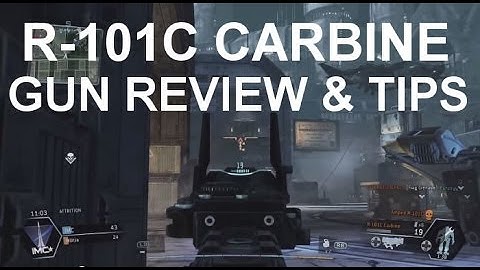 TITANFALL: R-101C CARBINE GUN REVIEW & TIPS