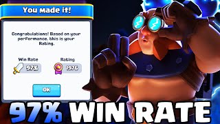97% Win Rate with the *Best* No Evolution Deck in Clash Royale!🏆