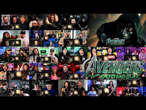 AVENGERS DOOMSDAY SPECIAL LOOK TRAILER SUPER MEGA REACTION MASHUP – EVERYONE IS EXCITED!! 😱😱